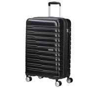American Tourister Flashline - Spinner M, Suitcase, 67 cm, 69/75 L, nero (ombra nera)