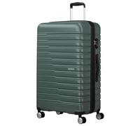 American Tourister Flashline Trolley da cabina, 78 cm | Verde, trolley rigido esp., 100/109 L, 4.4 kg, con lucchetto TSA, cinghie interne incr. e divisorio in rete con tasca a zip