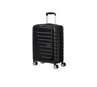 TROLLEY AMERICAN TOURISTER flashline spinner 55/20 frontloader SHADOW BLACK PIC
