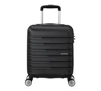 American Tourister Flashline - EasyJet Handgeck, Spinner XS, 35 x 45 x 20 cm, 23 L, 2,20 kg, maneggevolezza degli aeromobili sottoserseetri, nero (ombra nera)