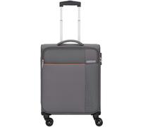 American Tourister Fun Cruise Valigia trolley (4 ruote) grigio, poliestere, 40 x 55 x 20cm