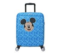 American Tourister Funlight Disney Trolley (4 ruote) Mickey Lenticular Blue