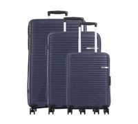 American Tourister Liftoff Set valigie trolley (4 ruote) blu scuro, plastica, 49 x 79 x 30cm