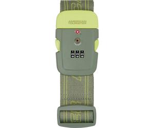 American Tourister Luggage Strap Cinghia con chiusura TSA Olive/Lime
