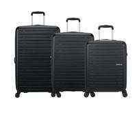 American Tourister SET TROLLEY AEROJOY (S+M+L) (BLACK-1041, SET (S+M+L))