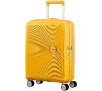 American Tourister Soundbox Spinner 55 Exp Giallo - Valigie Trolley Piccolo