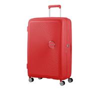 American Tourister Soundbox - Spinner L, Valigia, 77cm, 110 L, Rosso (Coral Red)