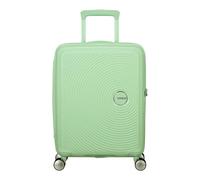 American Tourister Soundbox Trolley, 55 x 40 x 20/23 cm, Verde Pastello, Espandibile, 4 Ruote Spinner, Serratura TSA