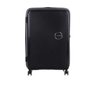 American Tourister Soundbox - Trolley L Espandibile Valigia, 77 cm, 97/110 L, Nero (Bass Black)