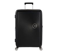 American Tourister Soundbox - Trolley M Espandibile Valigia, 67 cm, 71.5/81 L, Nero (Bass Black)