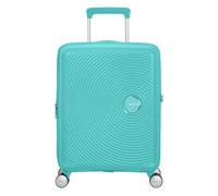 American Tourister Soundbox - Trolley S Espandibile Bagaglio a Mano, 55 cm, 35.5/41 L, Blu (Poolside Blue)