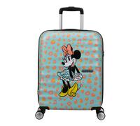 American Tourister Wavebreaker Disney - Valigia Cabina 55x40x20 cm, Valigia Rigida, Trolley Cabina per Ryanair & la Maggior Parte delle Compagnie - Minnie Pastel Dots