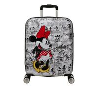 American Tourister Wavebreaker Disney FL - Spinner S, bagaglio a mano, 55 cm, 36 L, multicolore (Minnie Comics White)