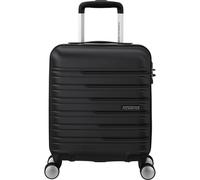 American Tourister Flashline - EasyJet Handgeck, Spinner XS, 35 x 45 x 20 cm, 23 L, 2,20 kg, maneggevolezza degli aeromobili sottoserseetri, nero (ombra nera)