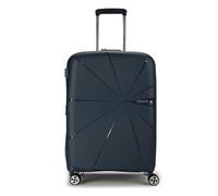 American Tourister Starvibe 4 ruote Carrello 67 cm con piega di espansione blu