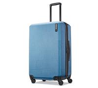 American Tourister Stratum XLT - Valigia rigida espandibile con ruote girevoli, Abete blu., 3-Piece Set (20/24/28), Stratum Xlt - Valigia rigida espandibile con ruote girevoli