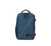 American Tourister Take2Cabin - Borsa a mano Ryanair/Wizz Air/Vueling 40 x 30 x 20 cm, 24,5 L, 1,50 kg, zaino con ruote, bagaglio a mano, zaino per aereo MS Underseater, blu (Harbor Blue)
