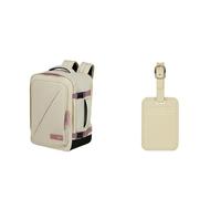 American tourister Take2Cabin borsa cabina 30 x 20 x 40 cm sabbia/malva con etichette bagaglio, Beige (Coconut Sand)