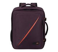 American Tourister Take2Cabin - Borsa da cabina easyJet 45 x 36 x 20 cm, 38 L, 0,70 kg, bagaglio a mano, zaino aereo M Underseater, viola (prugna scura)