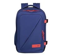American Tourister Take2Cabin - Borsa da cabina Ryanair 25 x 20 x 40 cm, 24 L, 0,50 kg, Bagaglio a mano, Zaino per aereo S Underseater, Viola/Rosa (Dusk Purple/Sunset Coral)
