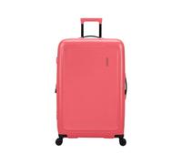 American Tourister Trolley Rigido L espandibile, con 4 ruote girevoli e chiusura integrata con combinazione a 3 cifre con funzione TSA. Dispone di un ampio scomparto principale, cinghie elastiche fe