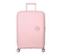 American Tourister Soundbox Spinner 67cm Exp Rosa - Valigie Trolley Medio