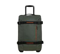American Tourister Urban Track, Borsa da viaggio con 2 rotelle, 55 cm, 55 L, Verde (Dark Khaki)