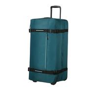 American Tourister Urban Track - Borsa da viaggio con 2 rotelle, 78.5 cm, Borsone leggero L con 2 scomparti e lucchetto TSA, 116 L, Perfetto per lunghi viaggi - Blu (Totally Teal)
