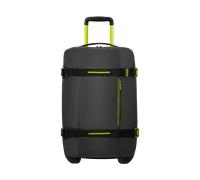 American Tourister Urban Track Borsa da Viaggio Impermeabile con Ruote Black/Lime