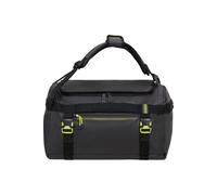 American Tourister borsa da viaggio zaino Urban Track Duffle/Backpack Coated 60L Black/Lime nero