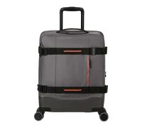 American Tourister Urban Track - Spinner S, Bagaglio a mano, 55cm, 41.5L, Grigio (Grigio Scuro)