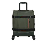 American Tourister Urban Track - Spinner S, Bagaglio a mano, 55cm, 41.5L, Verde (Kaki Scuro)
