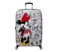 American Tourister Wavebreaker Disney FL - Spinner L, valigia, 77 cm, 96 L, multicolore (Minnie Comics White)