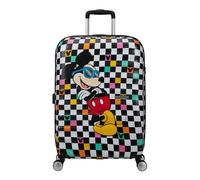 American Tourister Wavebreaker Disney FL - Spinner M, valigia, 67 cm, 64 L, multicolore (Mickey Check)