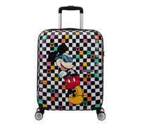 American Tourister Wavebreaker Disney FL - Spinner S, bagaglio a mano, 55 cm, 36 L, multicolore (Mickey Check)