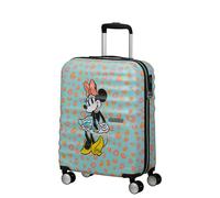 American Tourister Wavebreaker Disney FL - Spinner S, bagaglio a mano, 55 cm, 36 L, multicolore (Minnie Pastel Dots)