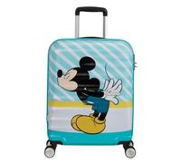 American Tourister Wavebreaker Disney 4 rotoli carrello cabina 55 cm blu