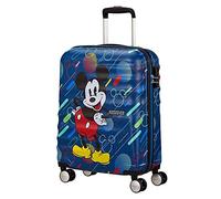 American Tourister Wavebreaker Disney - Spinner S, bagaglio per bambini, 55 cm, 36 L, multicolore (Mickey Future Pop)