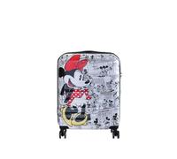 American Tourister Wavebreaker Disney - Spinner S, bagaglio per bambini, 55 cm, 36 L, multicolore (Minnie Comics White)