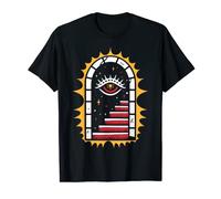 American Traditional Old School Tattoo Flash Ink Scala Maglietta