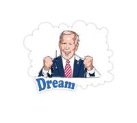 American USA Presidente Stimulate Lecture Adesivi Citazione Sogno Decalcomanie in Vinile