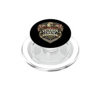 American Veteran Crew Est 1776 Eagle Shield Patriotic Stati Uniti PopSockets PopGrip per MagSafe