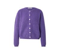 Cardigan maniche lunghe girocollo VITOW Viola M Tinta unita