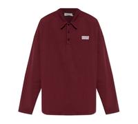 American Vintage - Gixy Polo Shirt - - Tops - Uomo - Rosso - XL