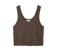 American Vintage - Maglia aderente a girocollo - -Tops -Donna -Marrone -M