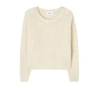 American Vintage Maglia East Crew Neck Donna Mother Of Pearl Melange M