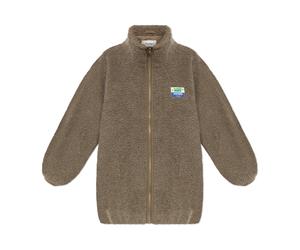 American Vintage - Pile con Patch Logo - -Jackets -Donna -Marrone -M
