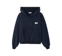 American Vintage - Plizzy Hoodie - - Sweatshirts & Hoodies - Donna - Blu - S