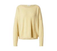 Pull collo a barchetta in maglia grossa DAMSVILLE Giallo M/L Tinta unita