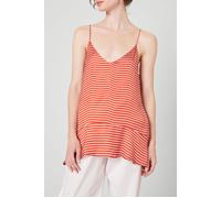 American Vintage V Collar Printed Top Cabanon Taglia: S | Canottiere Outlet | Donna